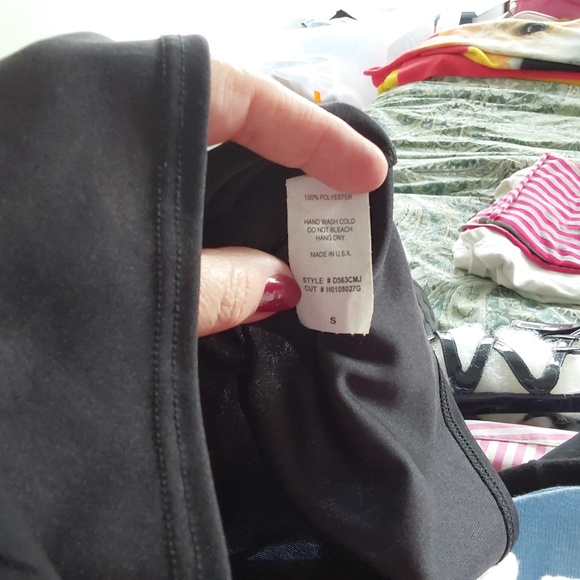 FINAL SALE! Wet Seal, S, black formal dress. Spaghetti strap, drape front. - Picture 6 of 6